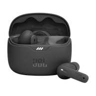 JBL Tune Beam - Black - True wireless Noise Cancelling earbuds - Hero
